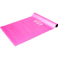 Pink exercise and yoga mat