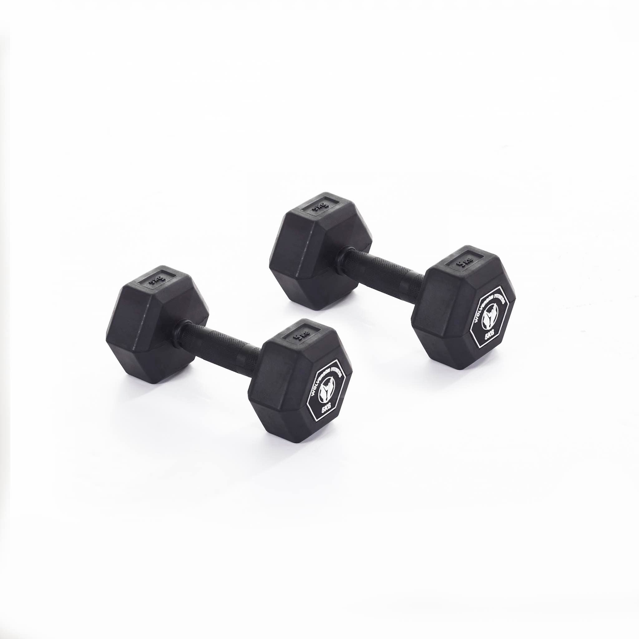 Hex Dumbbell Pair